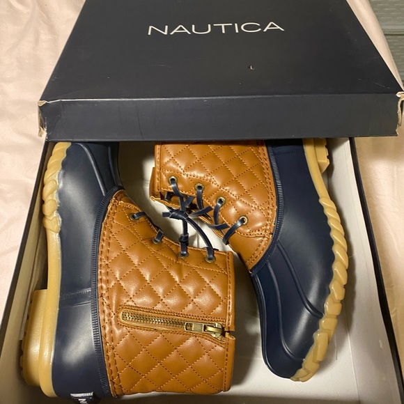 nautica duck boots womens shoe dept